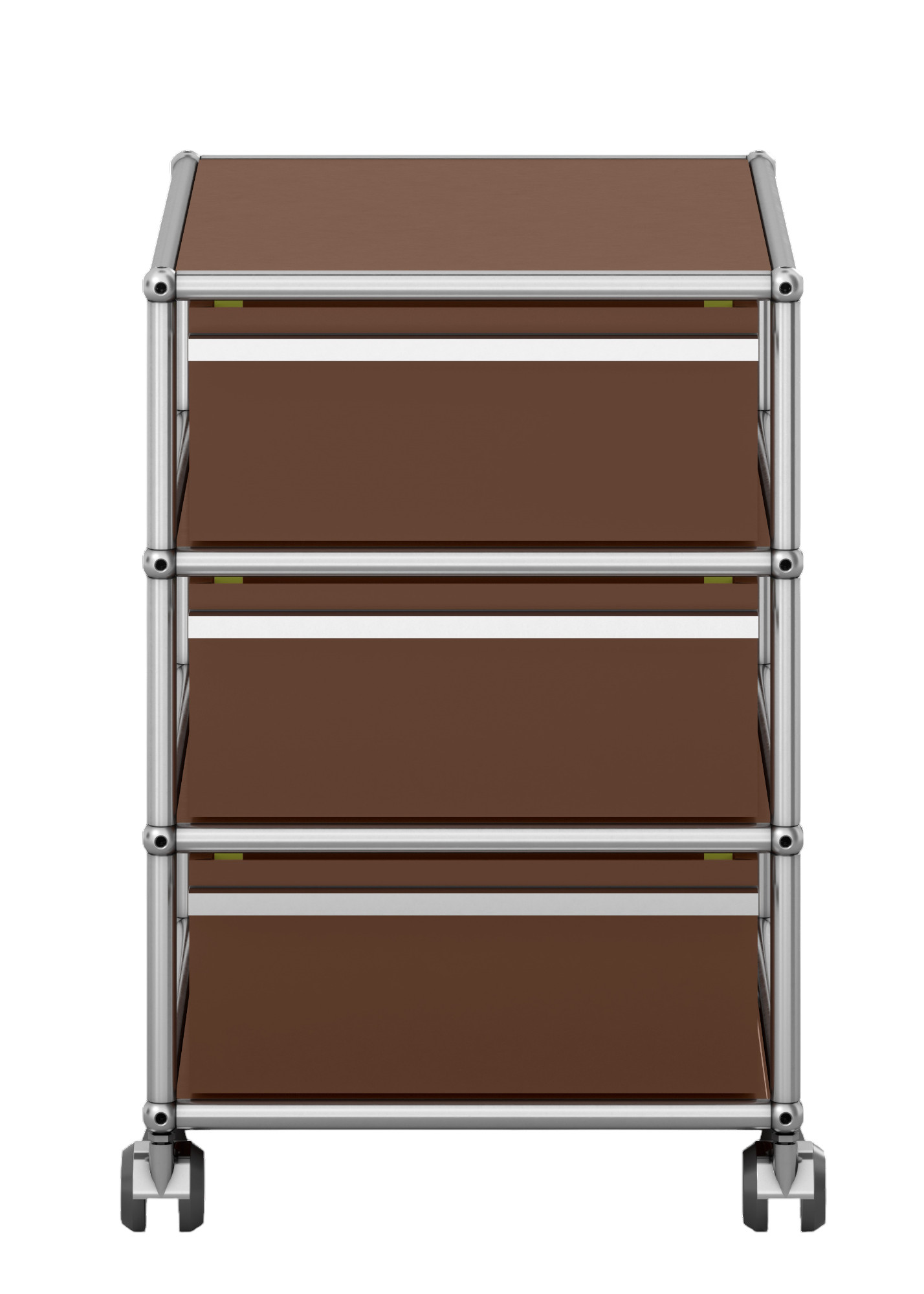 USM Haller Rollcontainer QUICK SHIP -braun