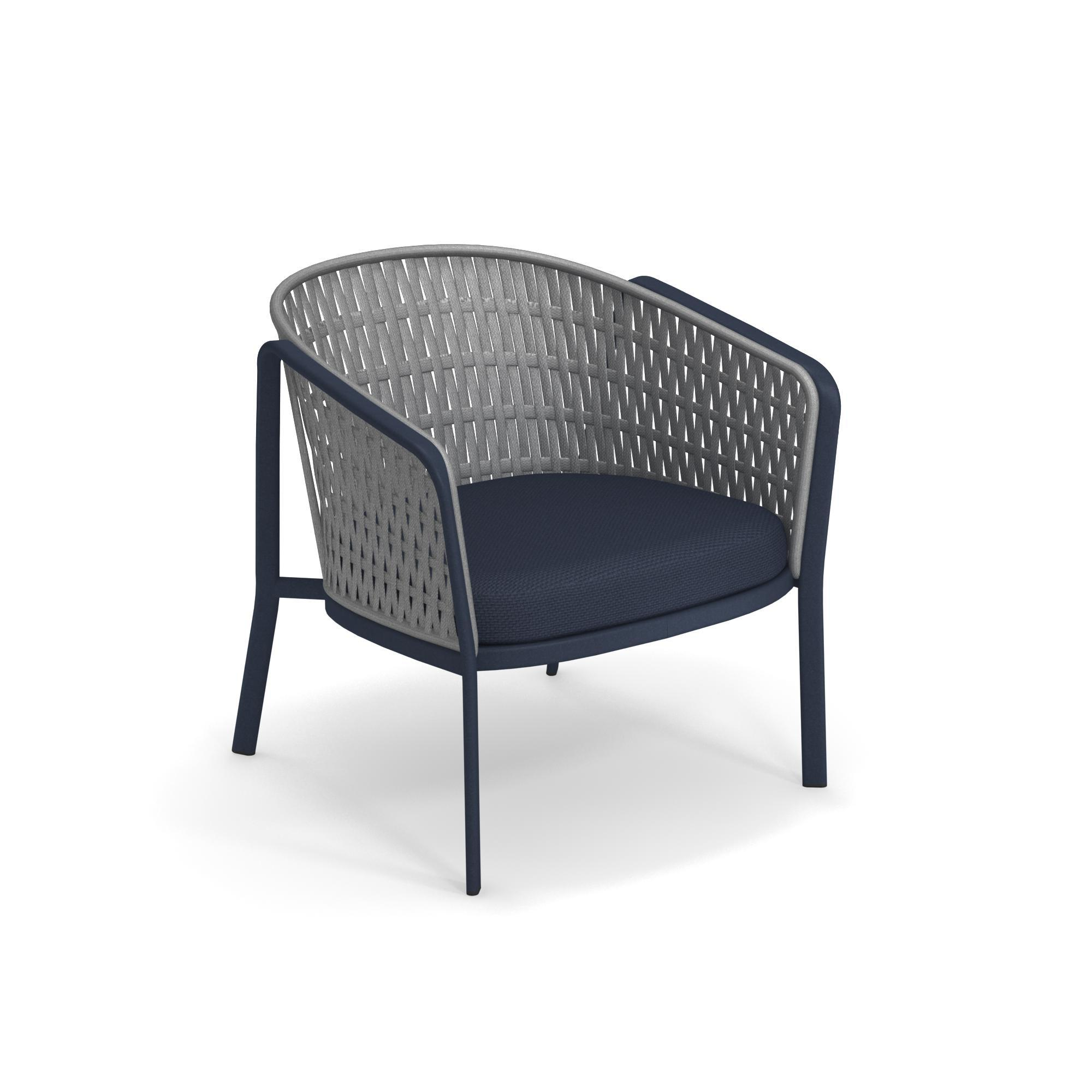 Carousel Outdoor Kissen für Loungesessel Emu Blau