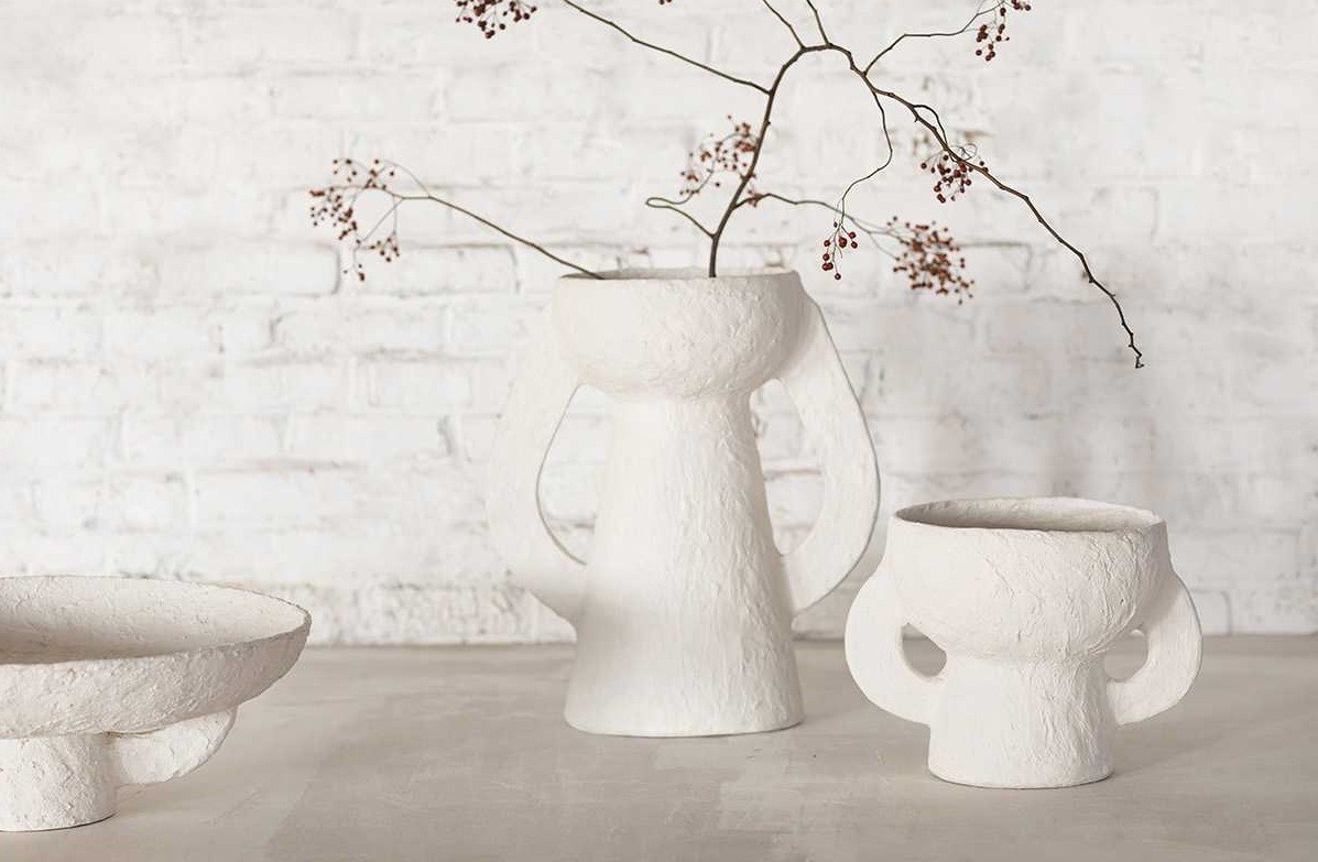 Earth Vase S Weiß Serax EINZELSTÜCK