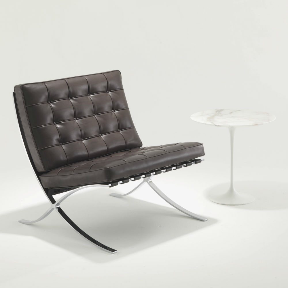 Barcelona RELAX Sessel Venezia dark brown Knoll International QUICK SHIP