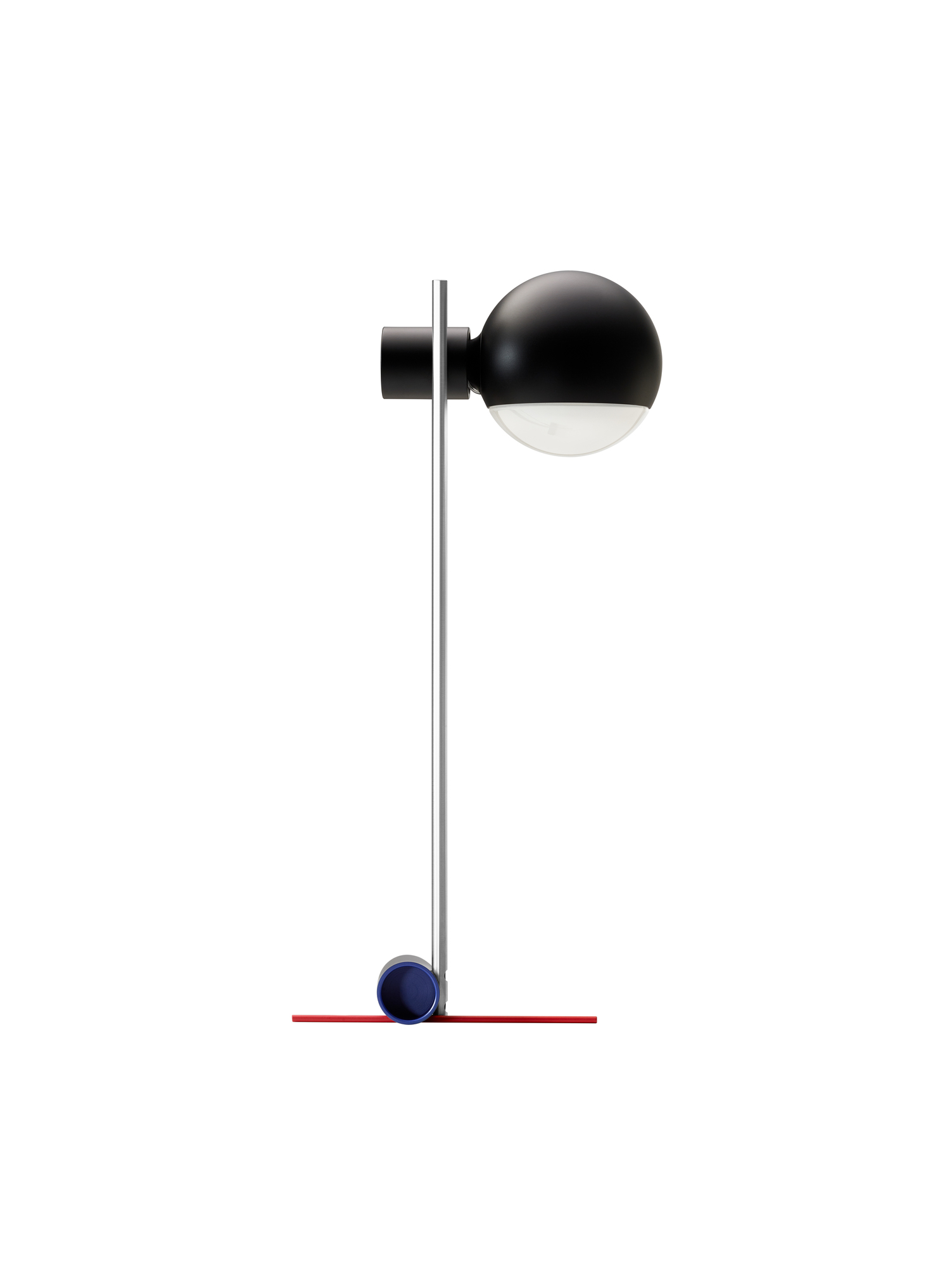 L25 Tafellampje LED Tischleuchte Reedition Tecta Schwarz matt