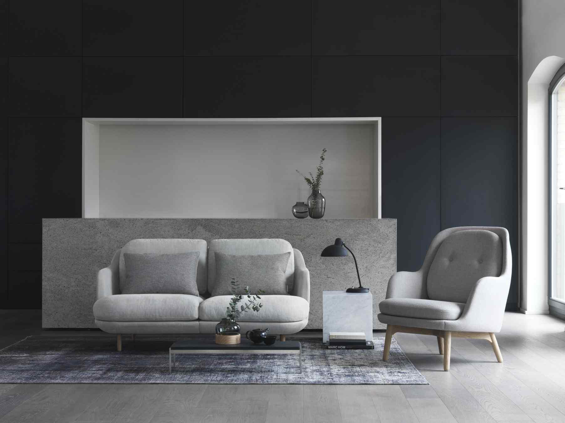 Lune 2-Sitzer Sofa Fritz Hansen