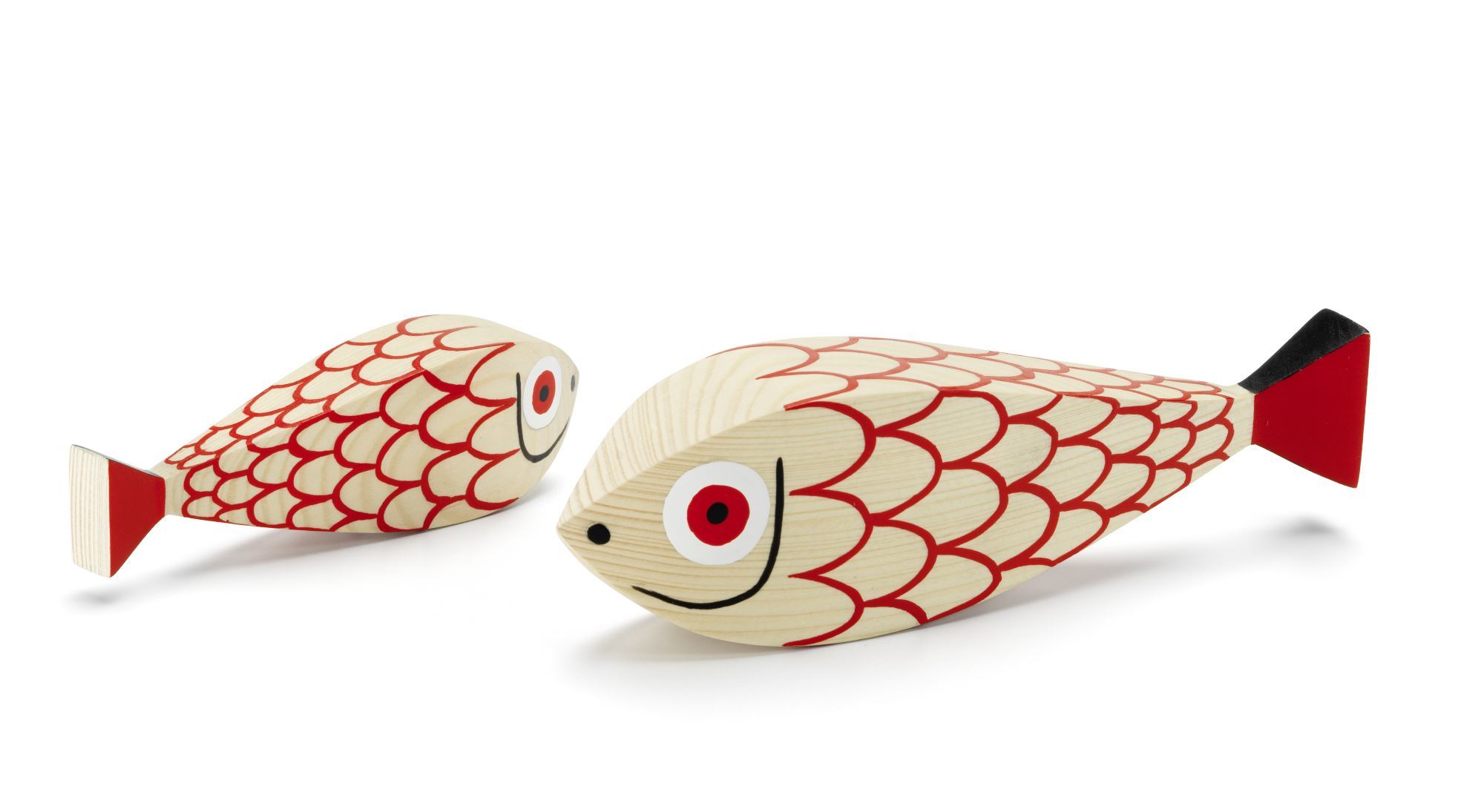 Wooden Dolls Mother Fish & Child 2er set Vitra