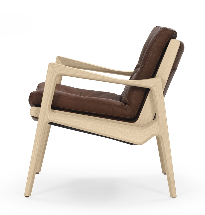 Euvira Lounge Chair gepolstert ClassiCon