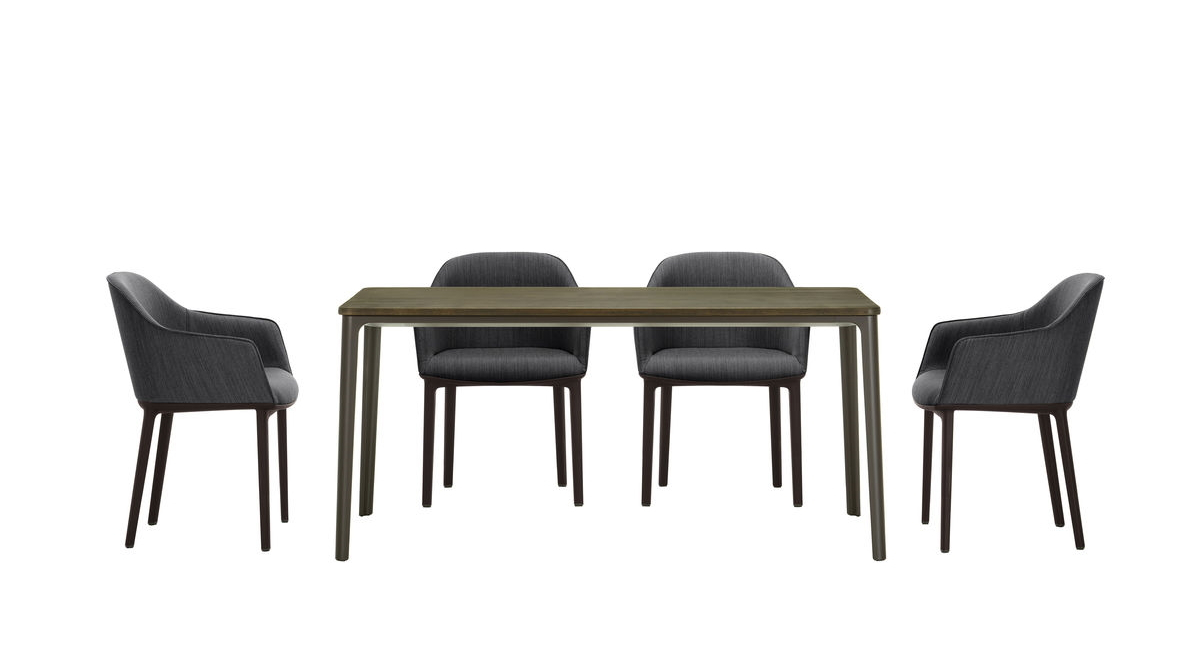 Softshell Chair Vierbeinfuss Stuhl Vitra