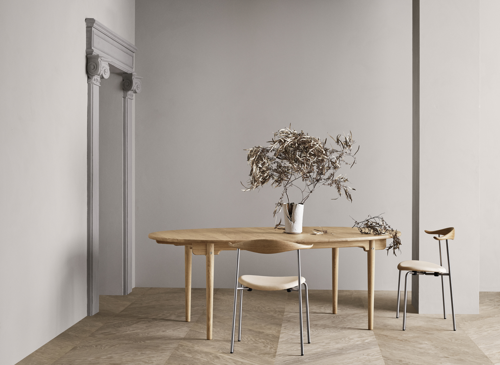 CH88P Stuhl gepolstert Carl Hansen & Søn