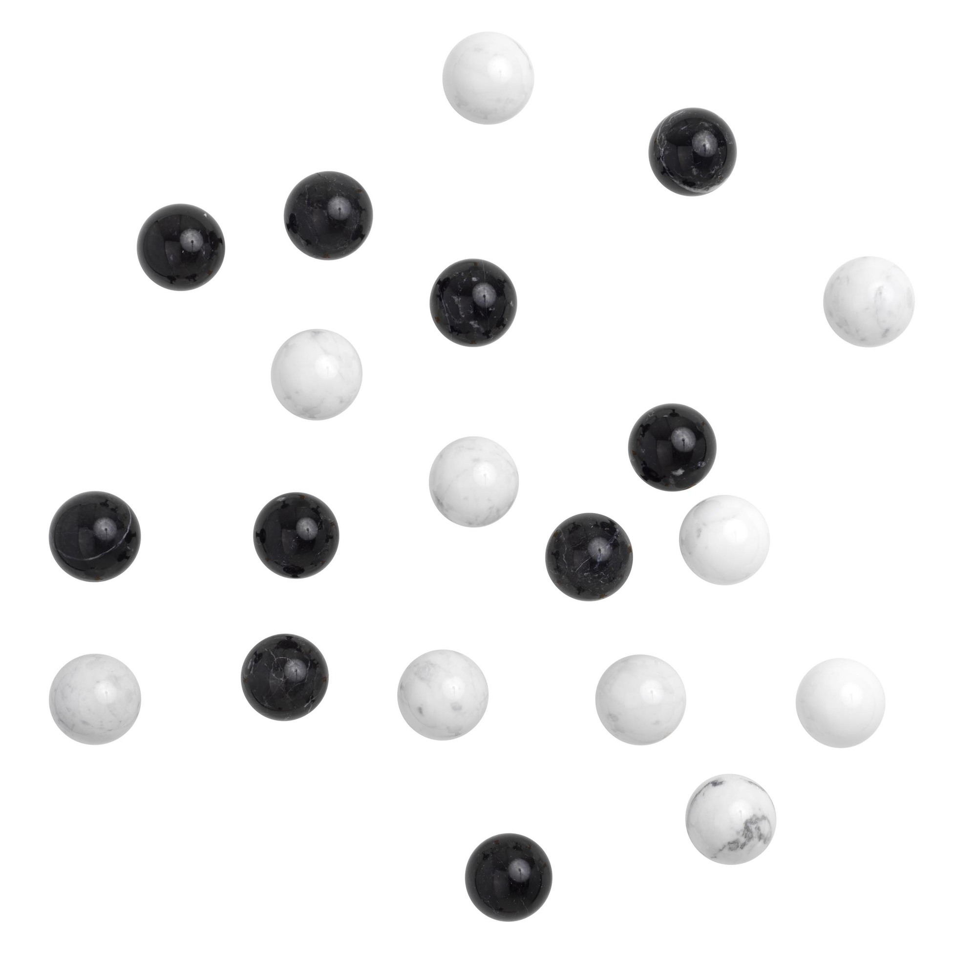 Dots Stone Wandhaken schwarz Schönbuch