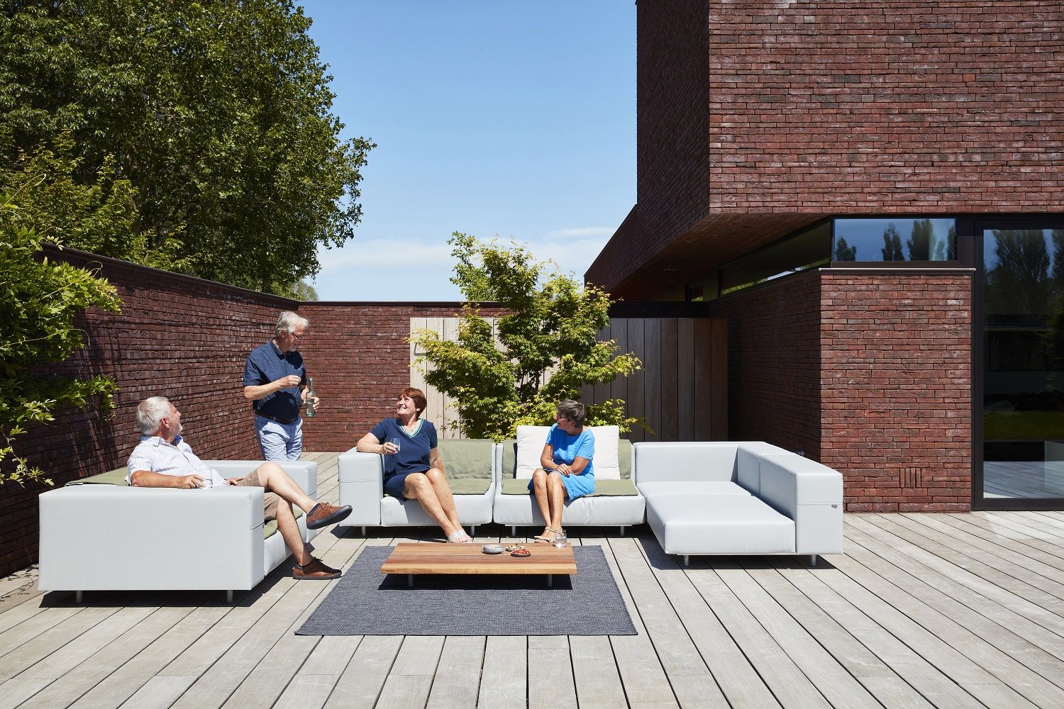 Walrus Outdoor Club chair Sessel / Zweiersofa Extremis