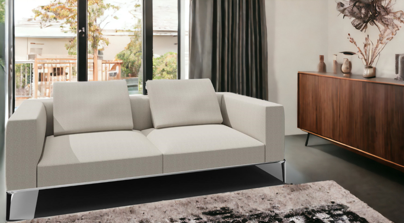 Jaan Living 3 Sitzer Sofa mit 2 Rückenkissen Vorzugskombination Walter Knoll 