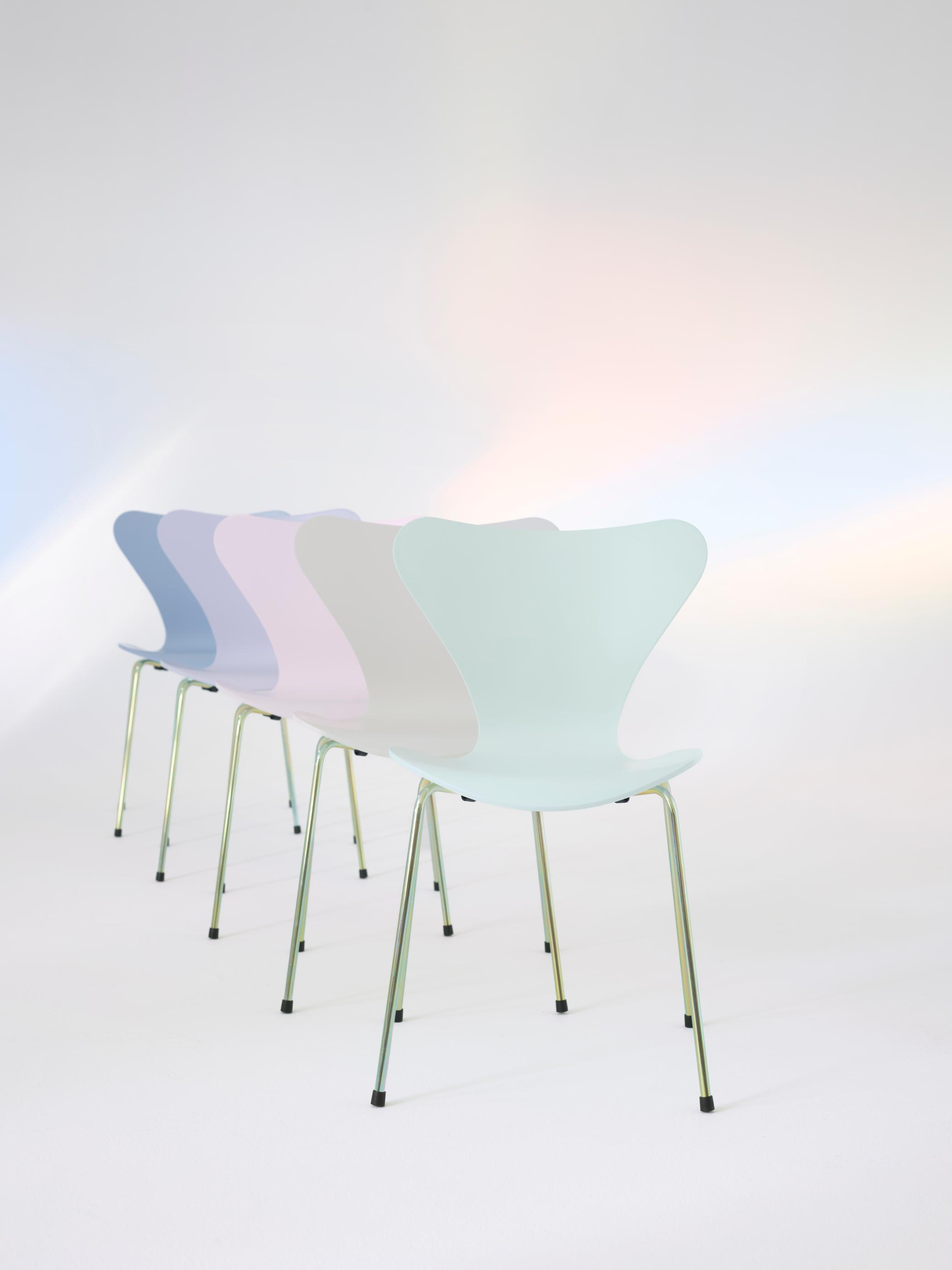 Siebener / Serie Stuhl 3107 Fritz Hansen Ever the Sevener LIMITED EDITION