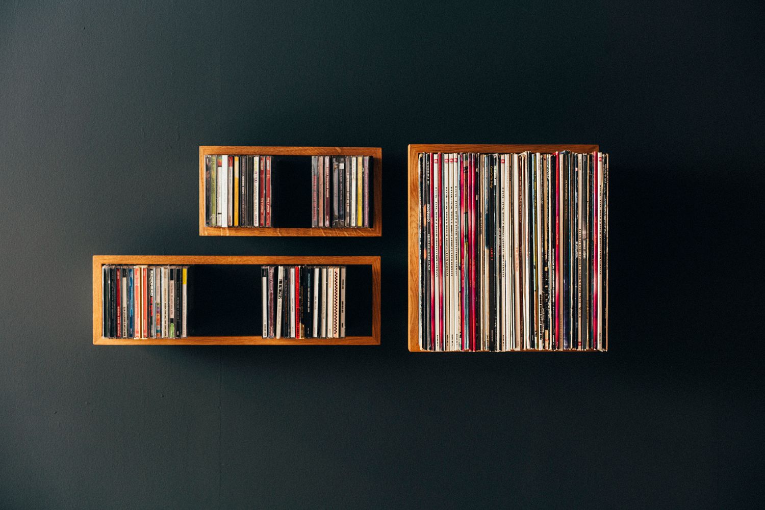 Vinyl b-platte Schalplattenregal das kleine b