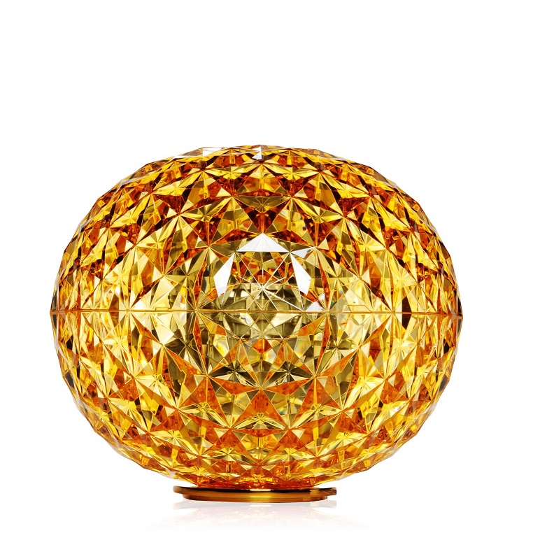 Planet Tischleuchte 28 cm Kartell Bernstein
