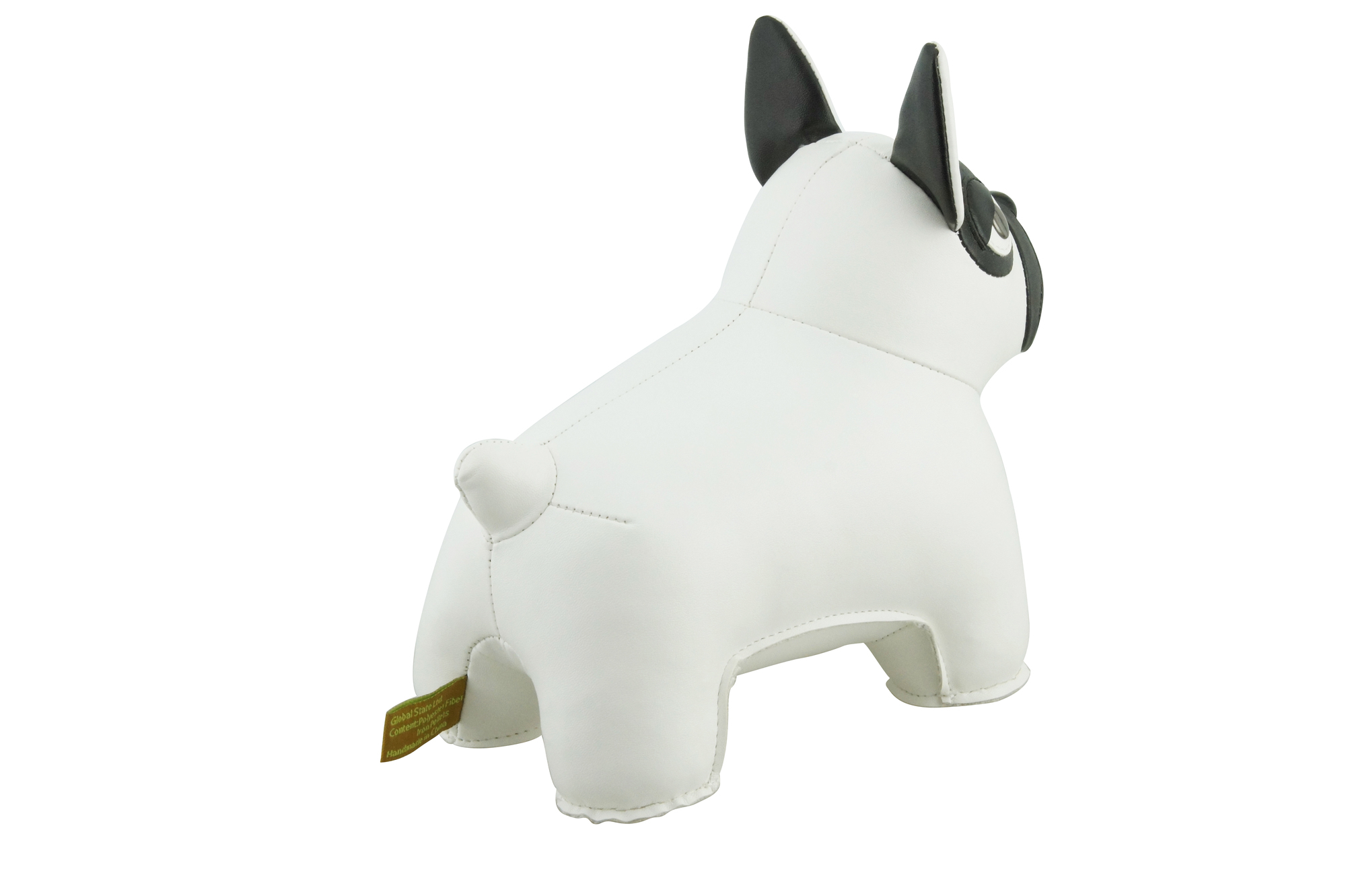 Buchstütze Classic French Bulldog Weiß/Schwarz Züny EINZELSTÜCK