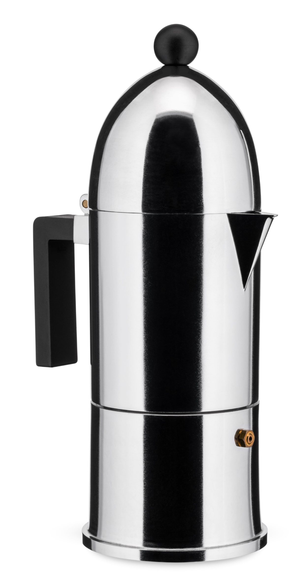 La Cupola 9095/6BFM Espressokocher Schwarz Alessi
