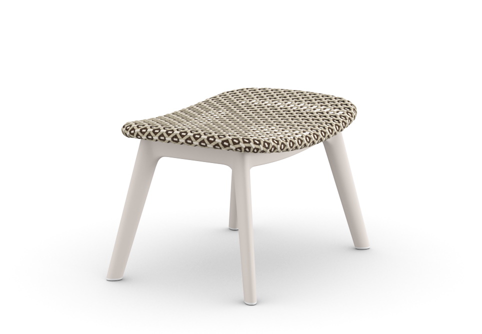 Mbrace Alu Hocker inkl. Sitzkissen Dedon