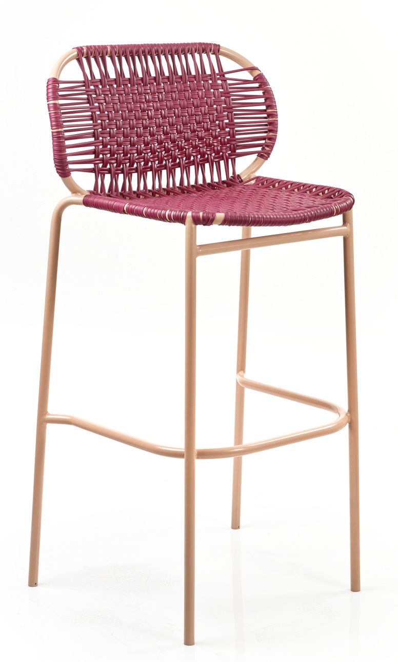 Cielo Barstool Barhocker Outdoor ames Rot - Pink sand