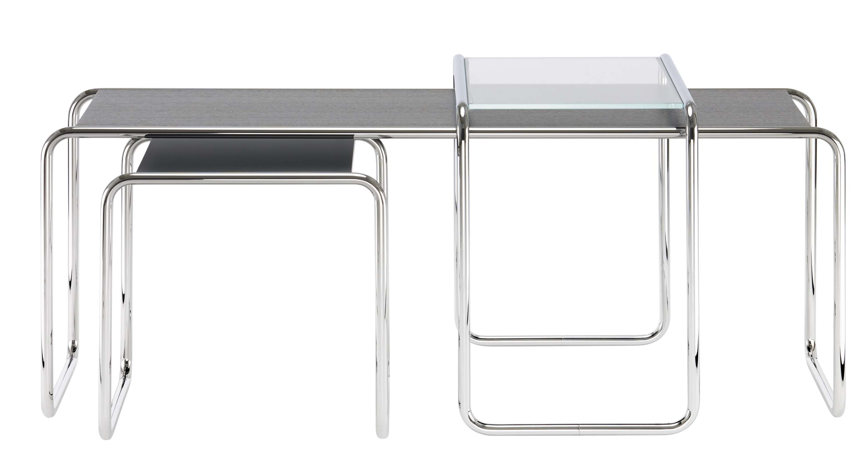 B 10 Stahlrohr Klassiker Beistelltisch Thonet