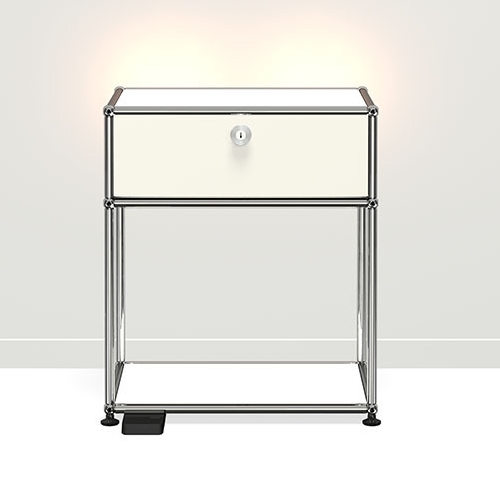 USM Haller E Nachttisch mit dimmbarem Licht