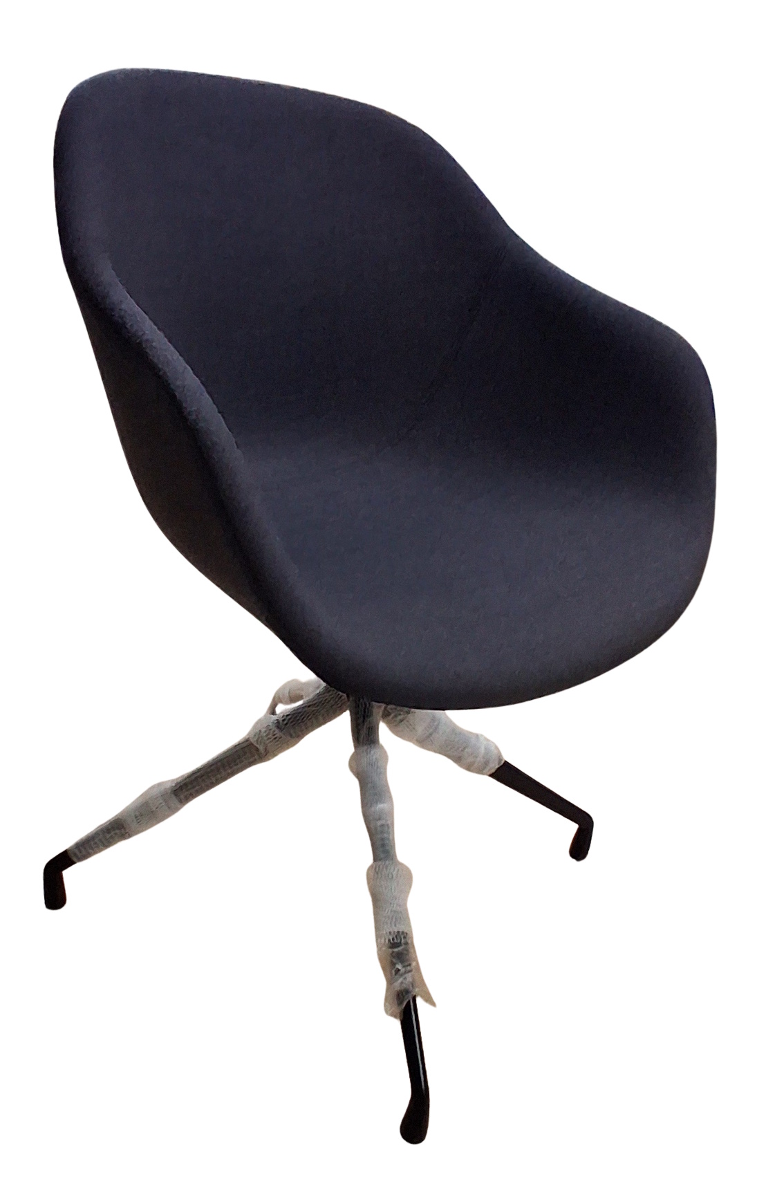 About a Chair AAC221 / AAC 221 / Soft Stuhl SWIVEL BASE / REMIX 286 Hay MÄNGELEXEMPLAR