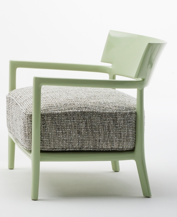 Cara Fancy Sessel Kartell Blassgruen