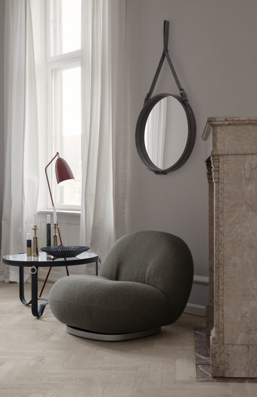 Adnet Coffee Table Couchtisch Gubi