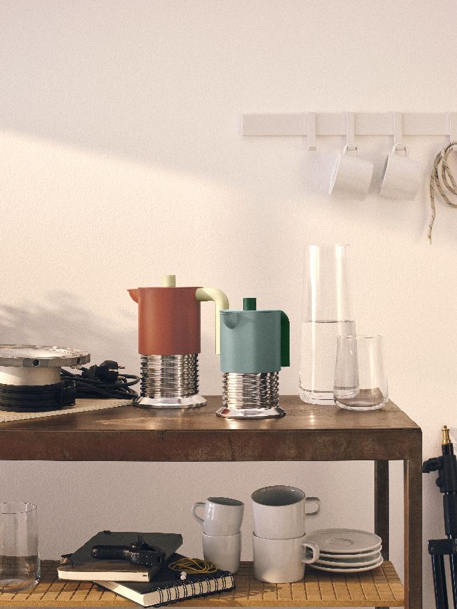 PM01/6 Vite Espressokocher für 6 Tassen Alessi