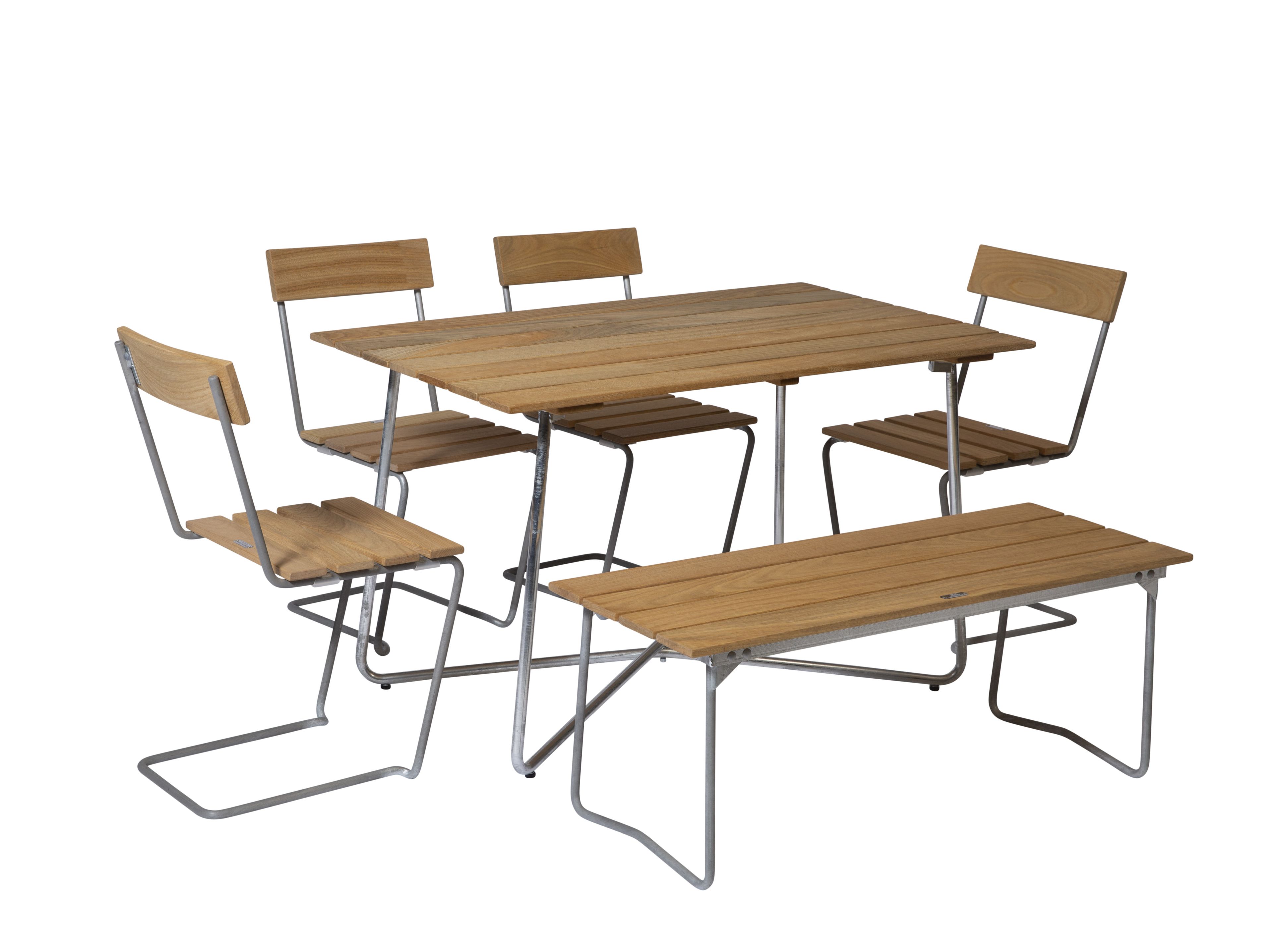 Tisch B25A 120 TEAK Grythyttan Stalmöbler EINZELSTÜCK