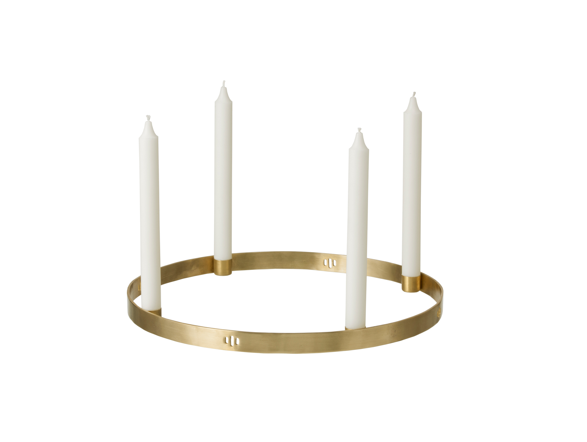 Candle Holder Circle Kerzenhalter groß messing Ferm Living EINZELSTÜCK
