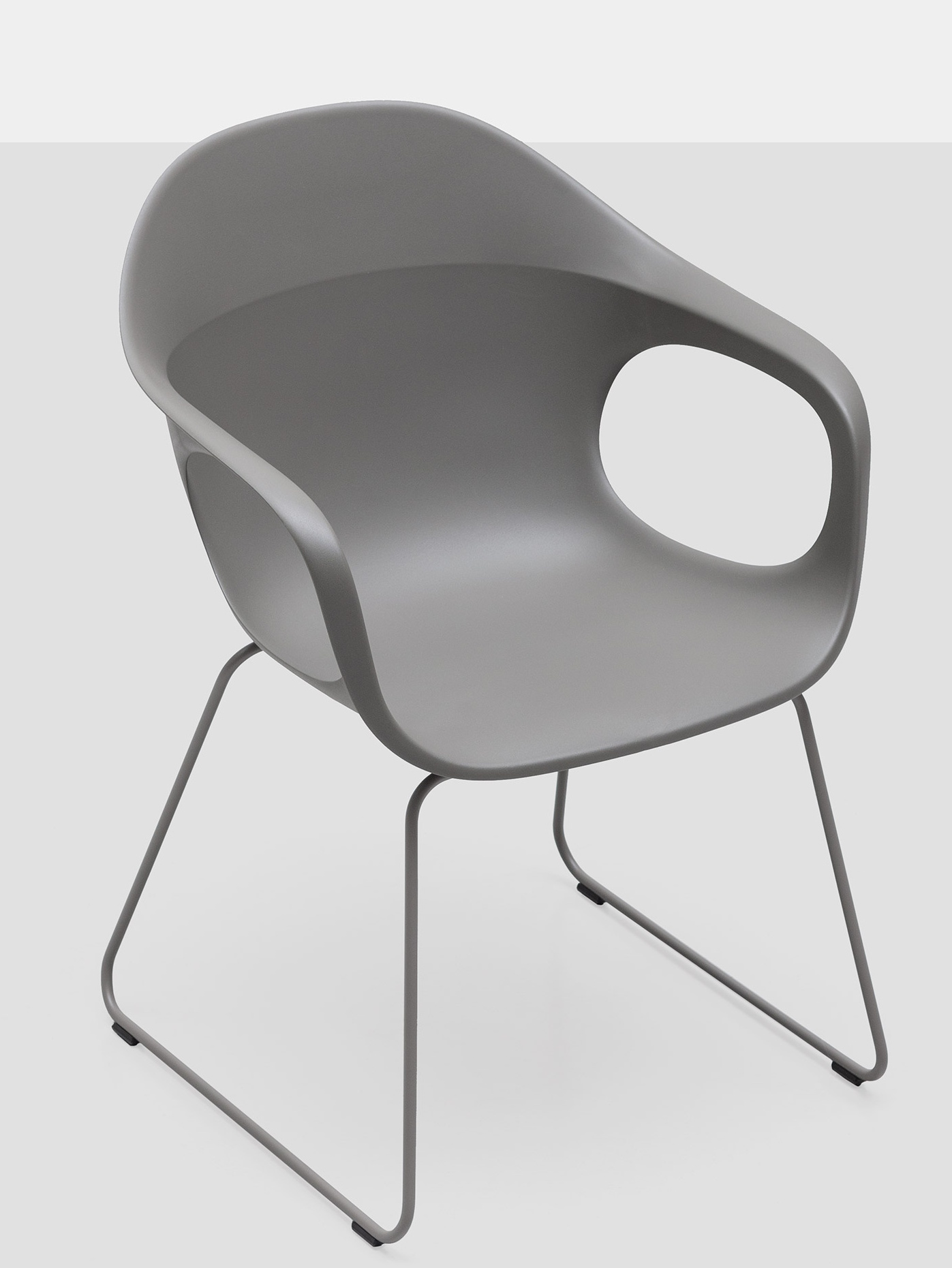 Elephantino Sessel Kufengestell Kristalia