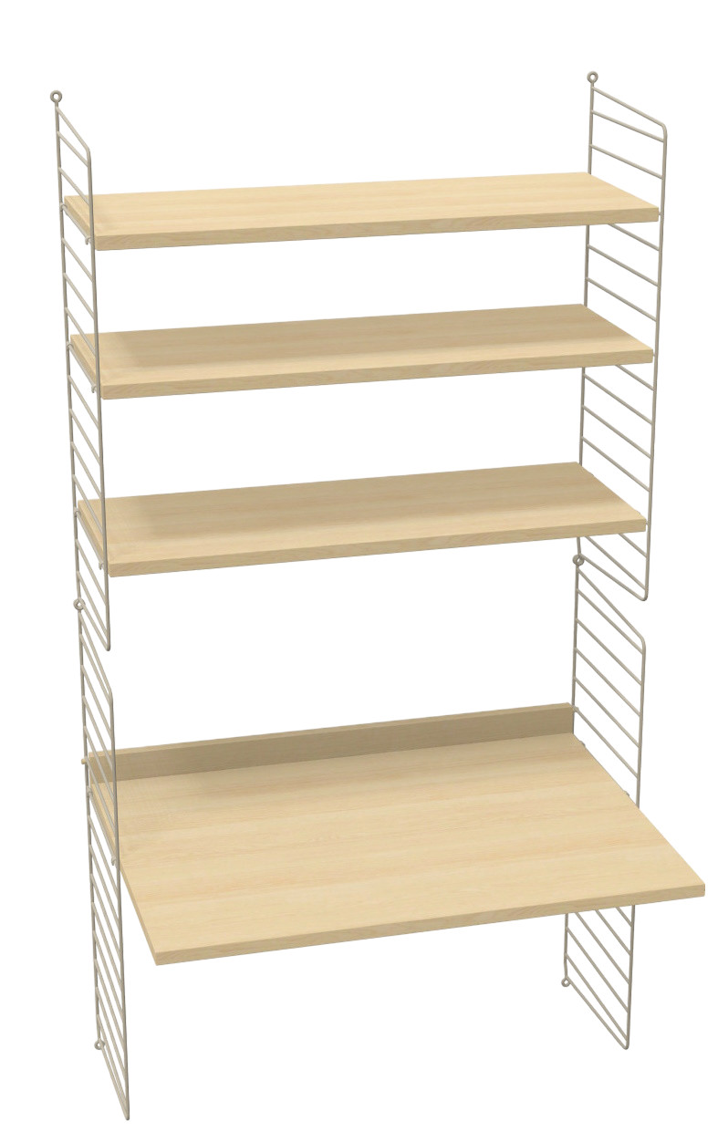 Arbeitsplatz KONFIGURATIONEN W4 String Furniture