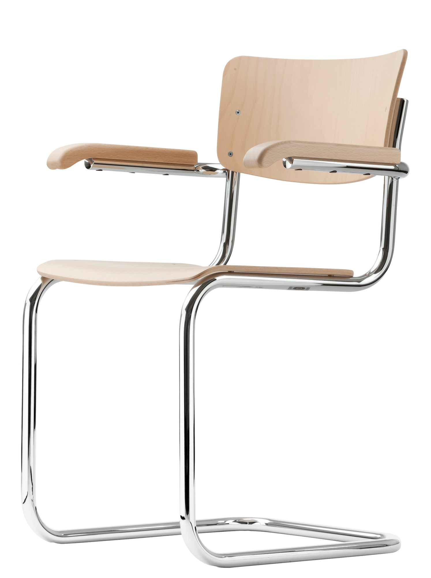 S 43 FST Stahlrohr Klassiker Freischwinger Thonet