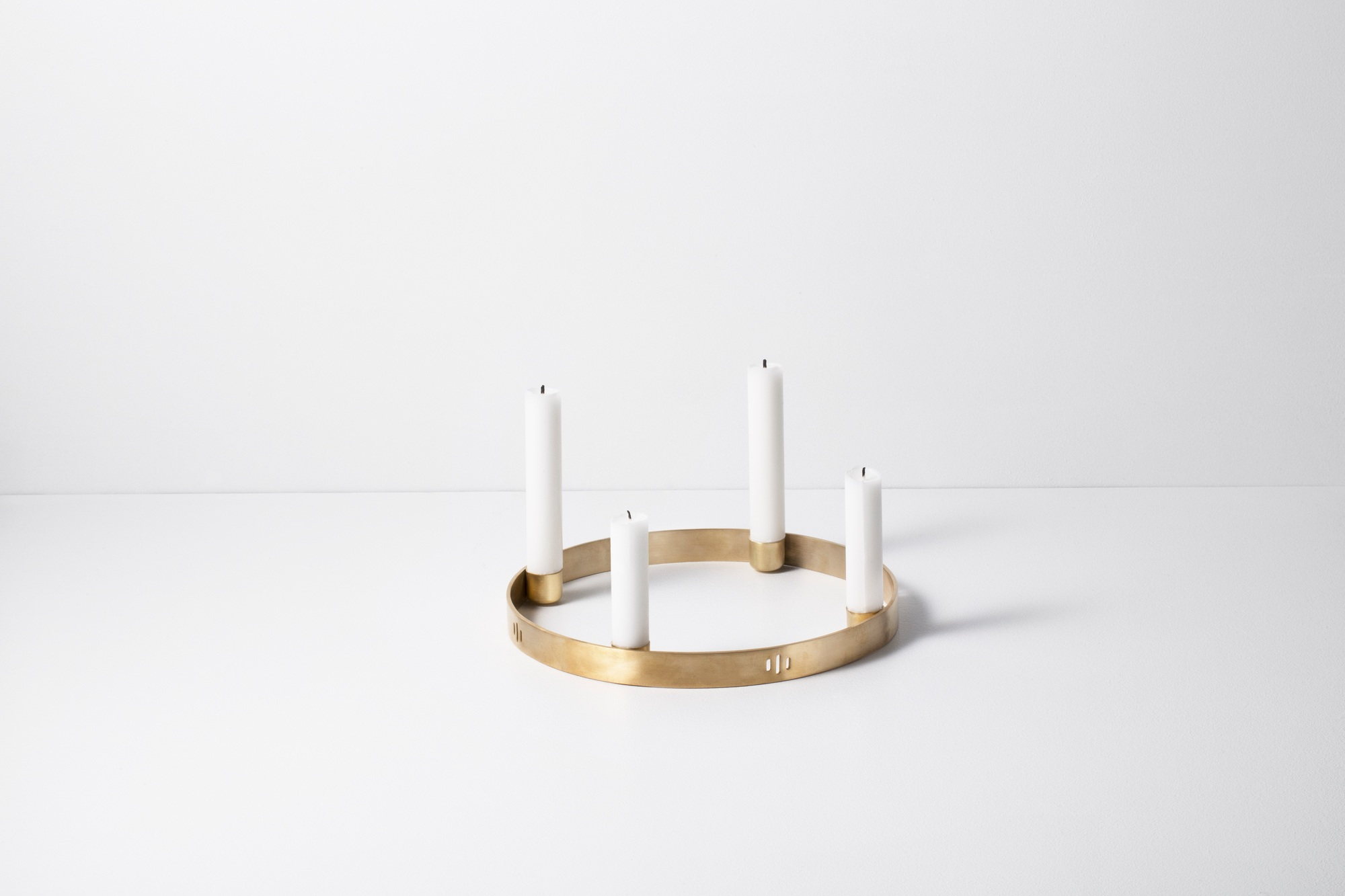 Candle Holder Circle Kerzenhalter groß messing Ferm Living EINZELSTÜCK
