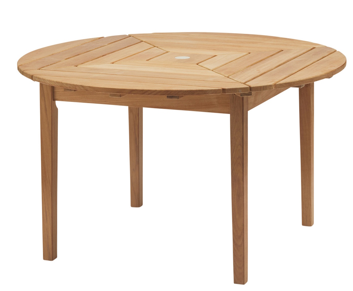 Drachmann Table Tisch Ø 126 cm Outdoor Skagerak by Fritz Hansen