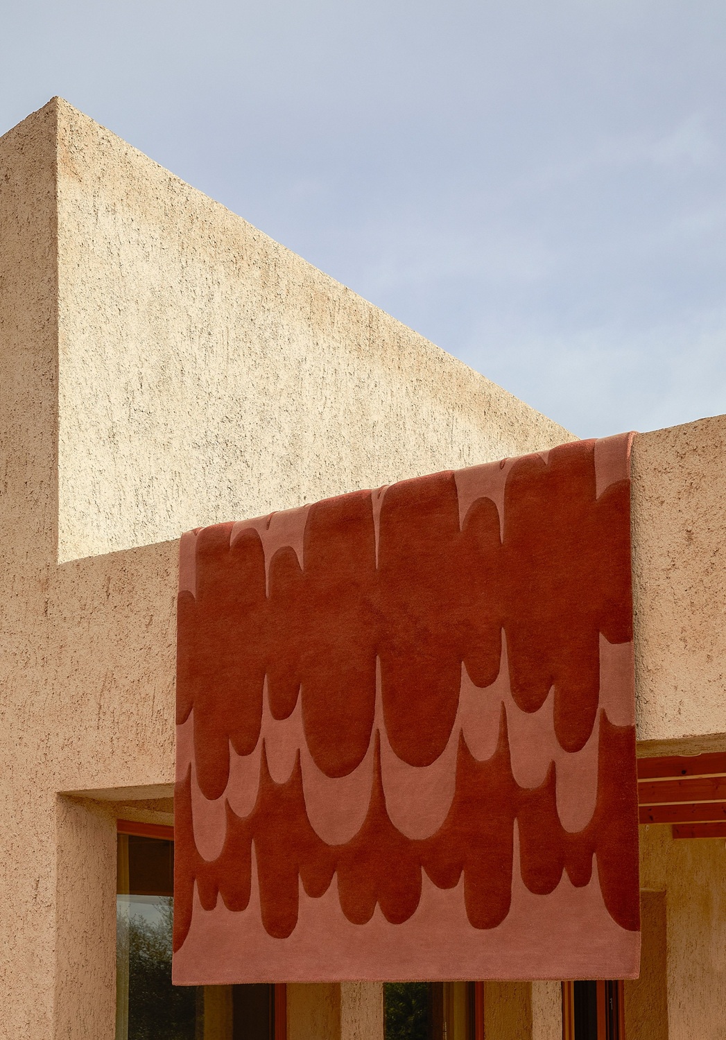 Lucia Eames Echo Teppich Terracotta Nanimarquina