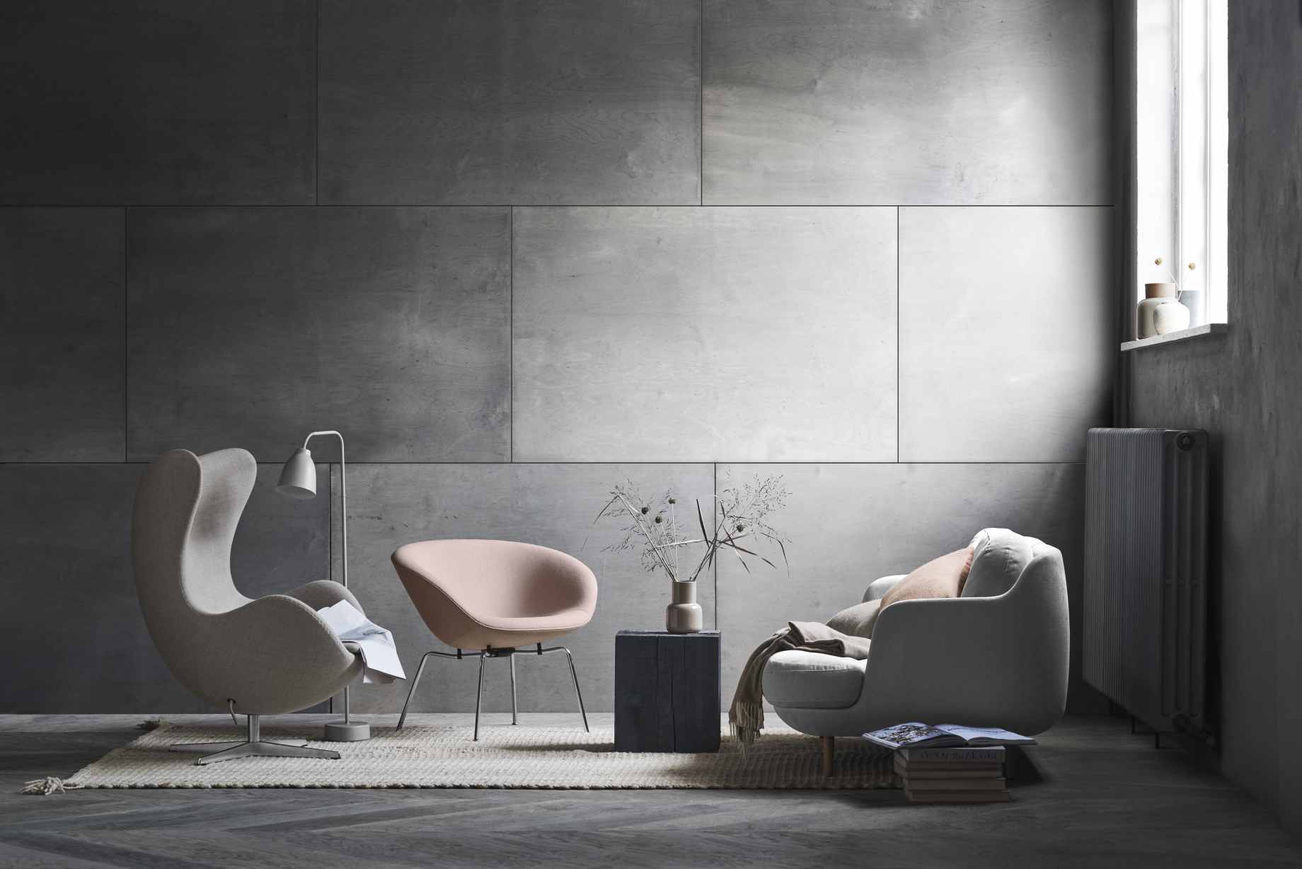 Lune 2-Sitzer Sofa Fritz Hansen