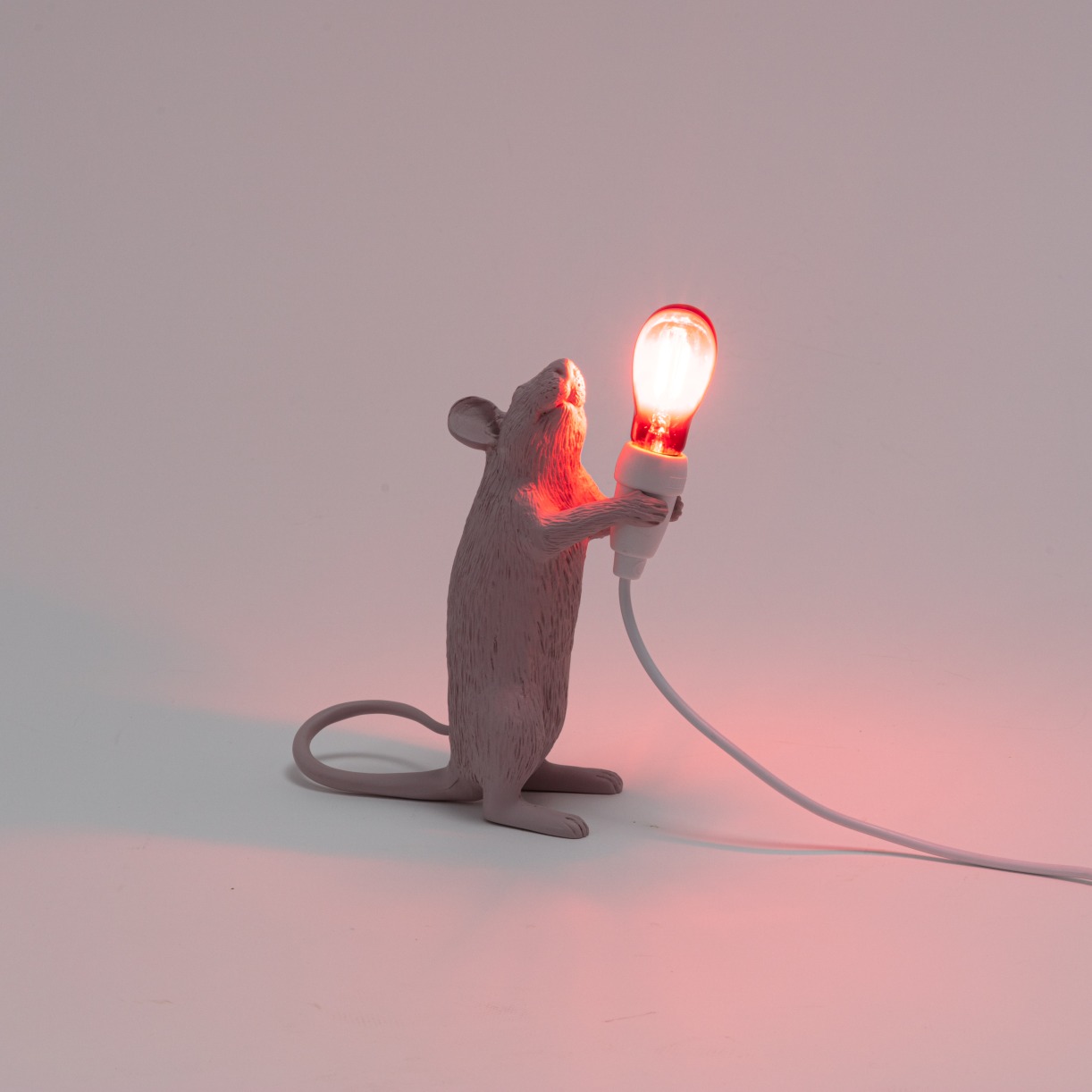 Mouse Lamp Step Love Edition USB Tischleuchte Seletti