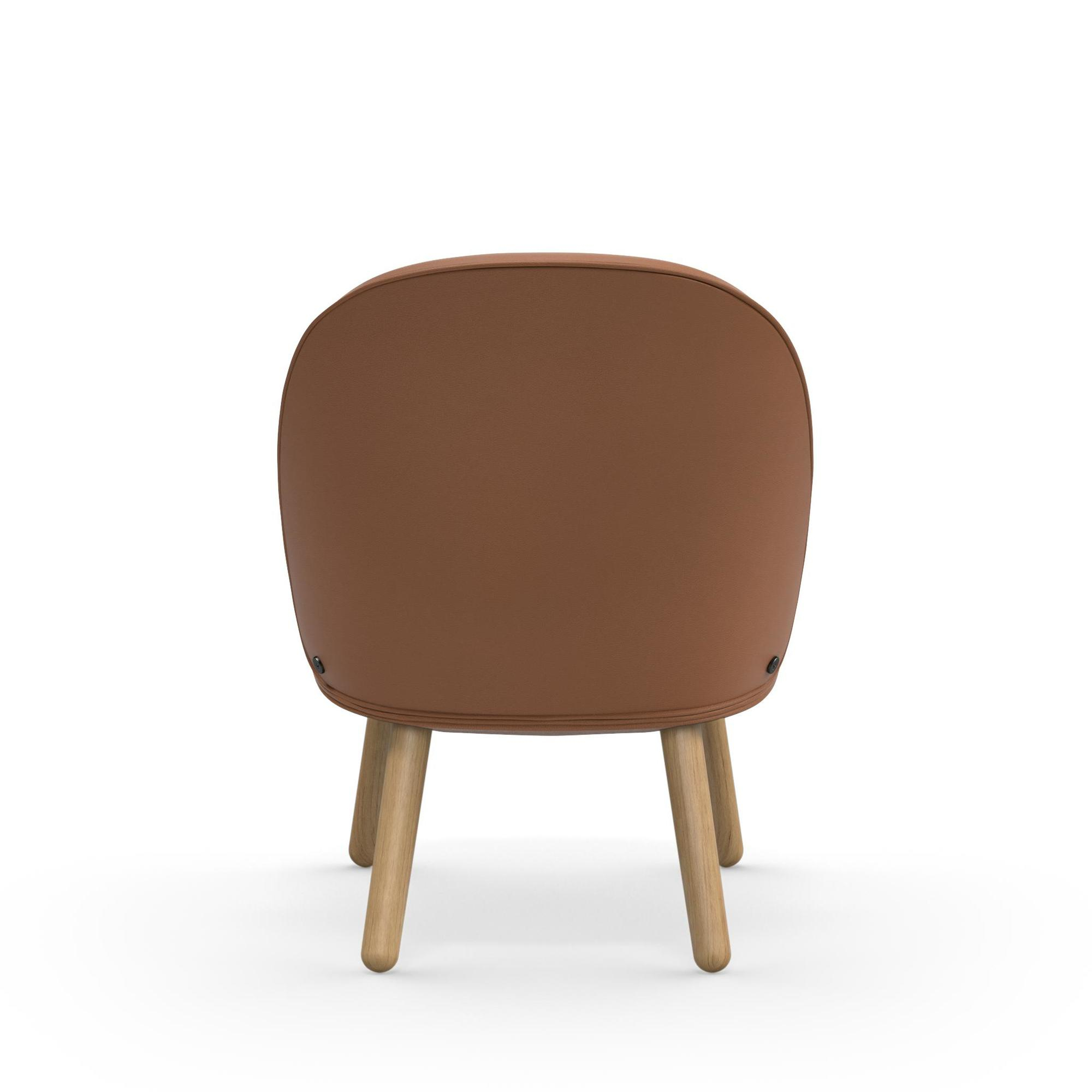Ace Lounge Sessel Eiche Normann Copenhagen Ultra Leather
