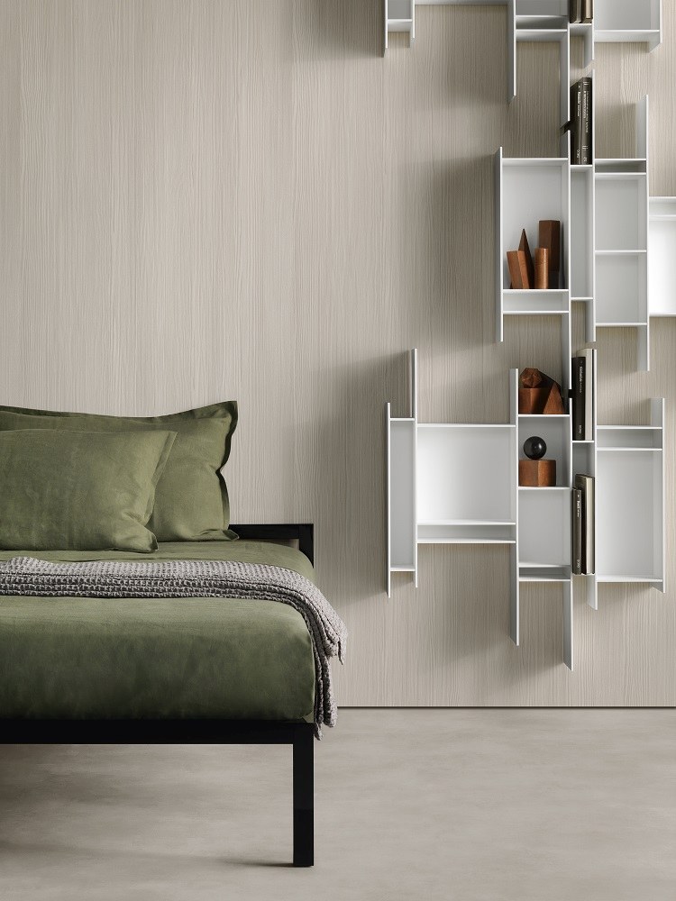 Aluminium Bed Bett lackiert MDF Italia