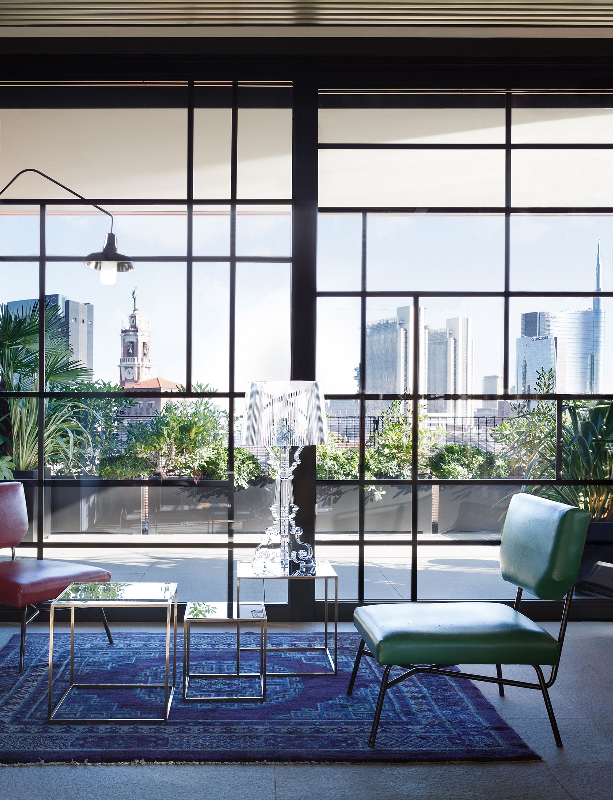 Bourgie Tischleuchte Glasklar Dimmbar Kartell