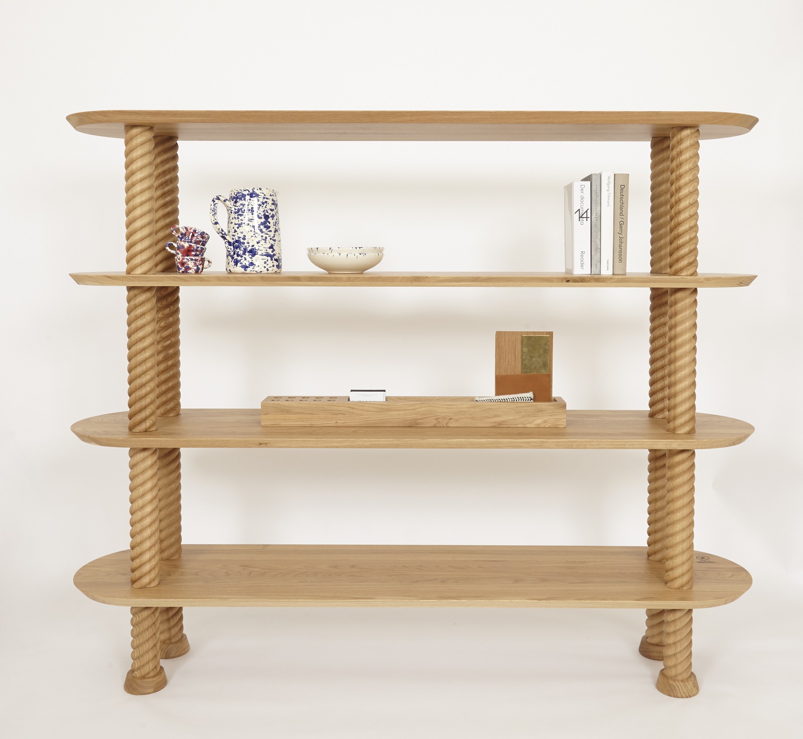 The Hansen Family #80 Rope Shelf Regal Hans Hansen
