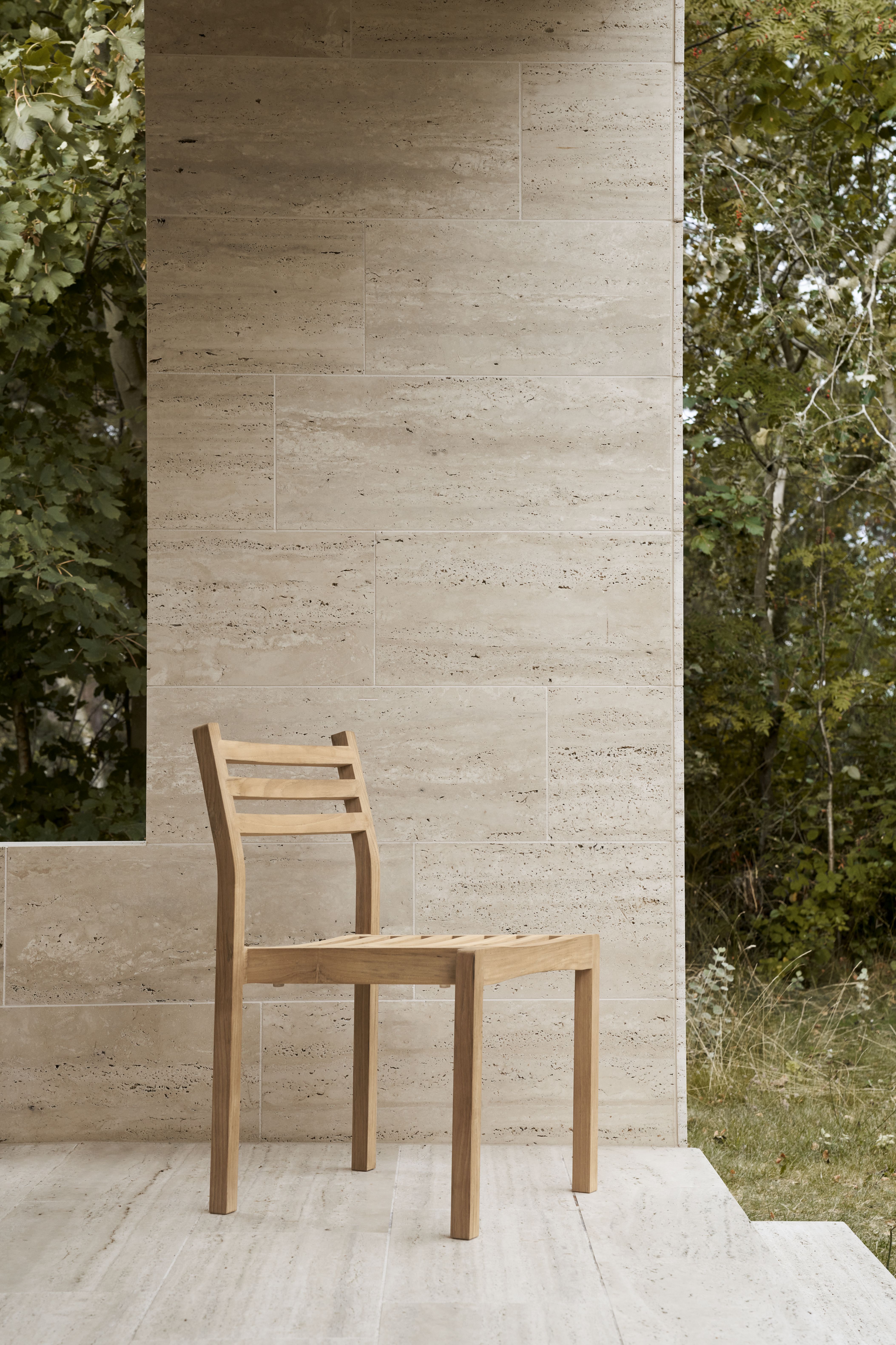 AH501 Stuhl Teak Outdoor Carl Hansen & Søn
