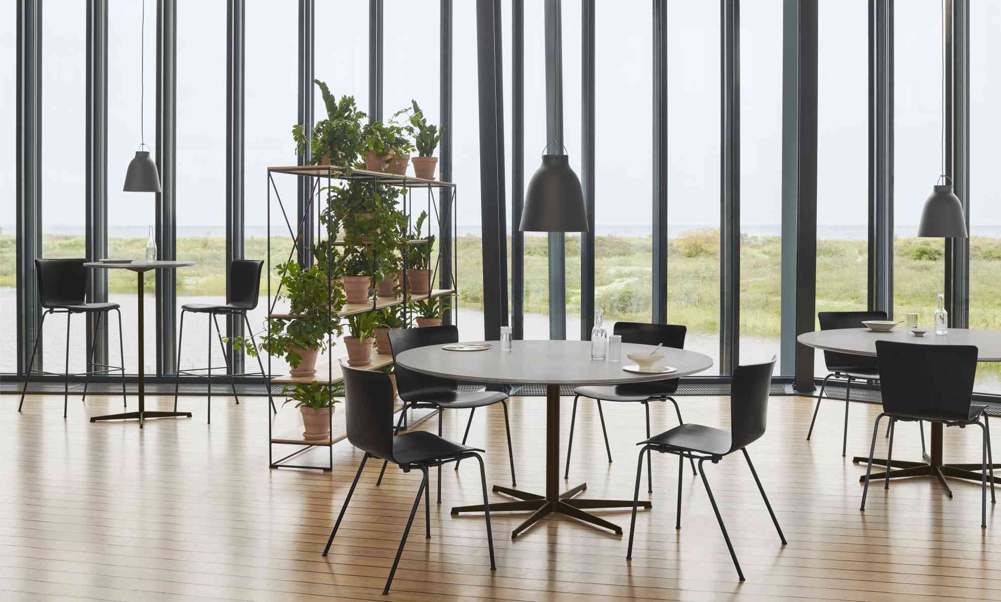 Zirkular Tischserie Rund Fritz Hansen
