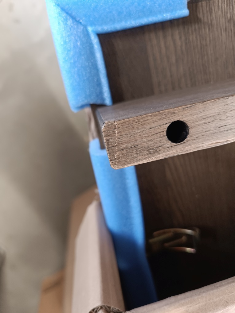 Einlegeplatte für Expand Dining table 200/250 Esstisch EICHE GERÄUCHERT Northern MÄNGELEXEMPLAR