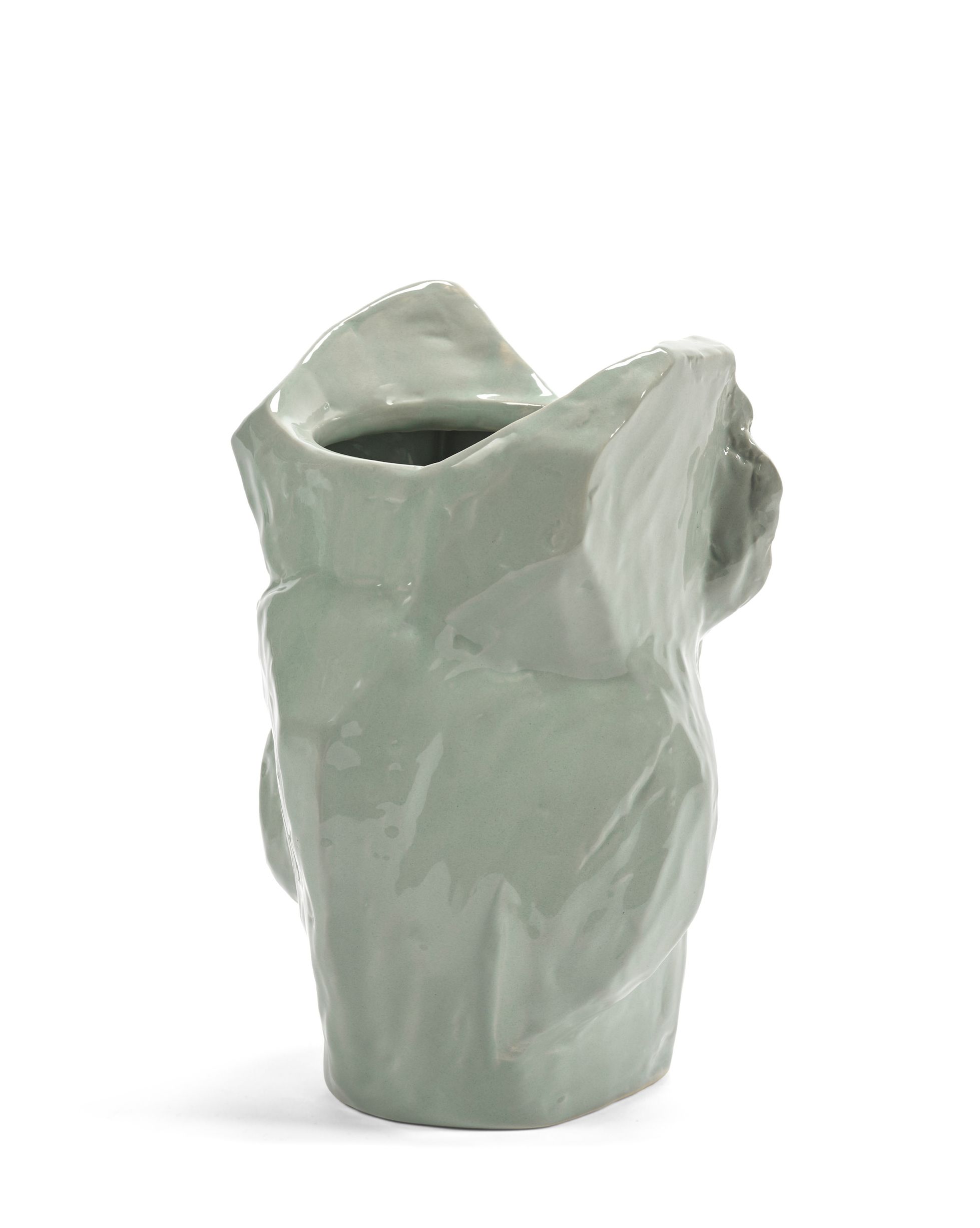 Eule Vase S Serax Hellblau