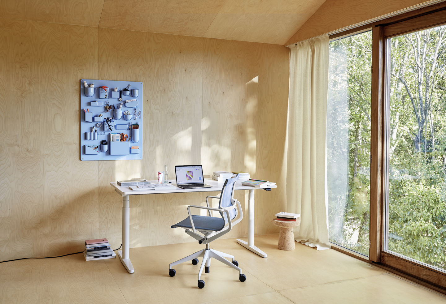 Tyde 2 Steh-/ Sitztisch Home Desk Schreibtisch Vitra