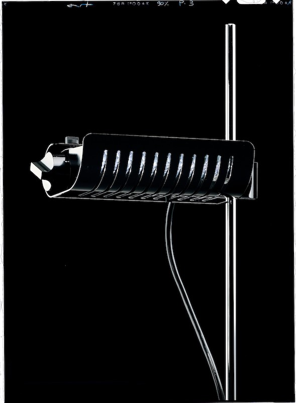 Colombo LED Stehleuchte Oluce Bronze/Schwarz