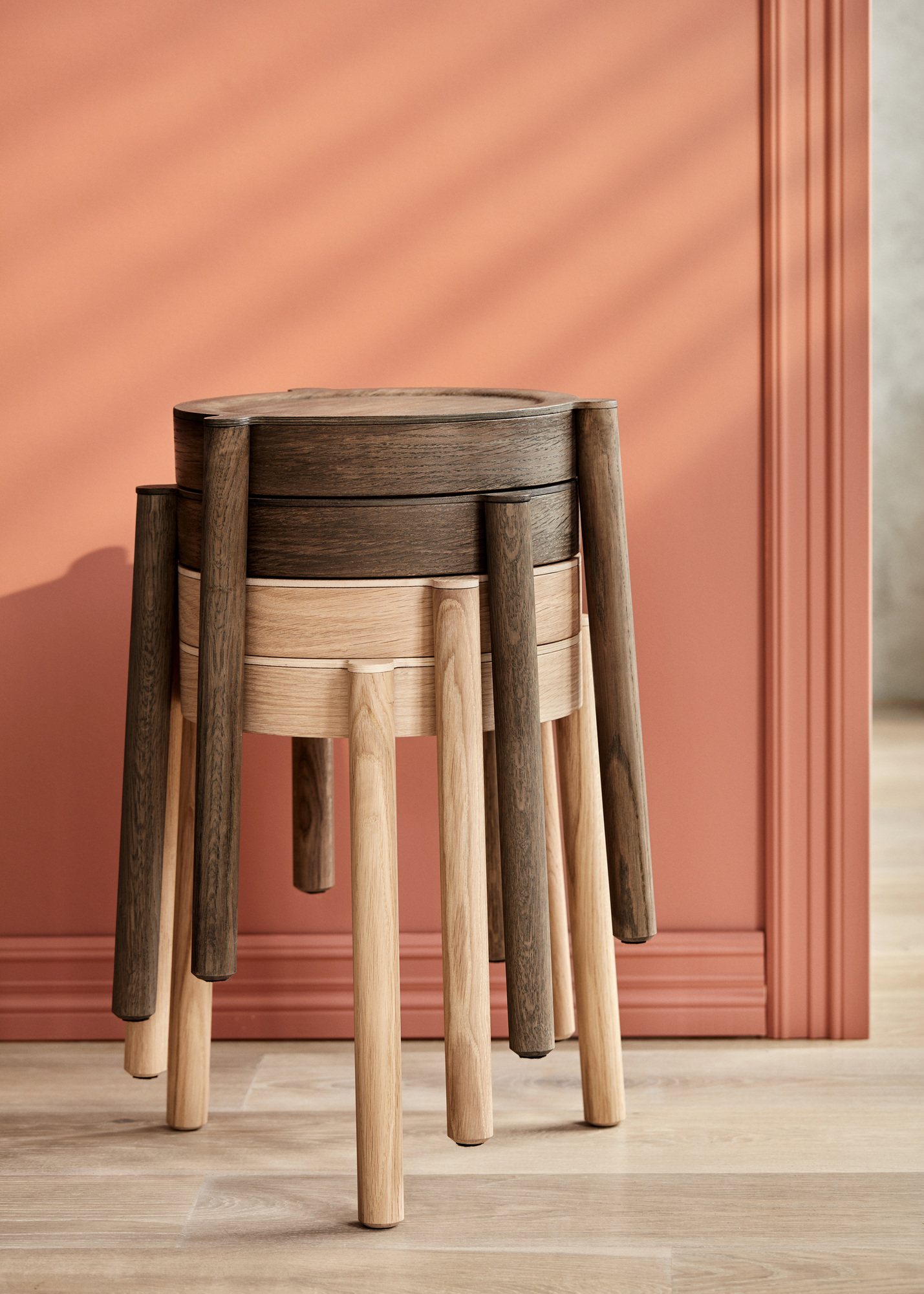 Pal stapelbarer Hocker Northern