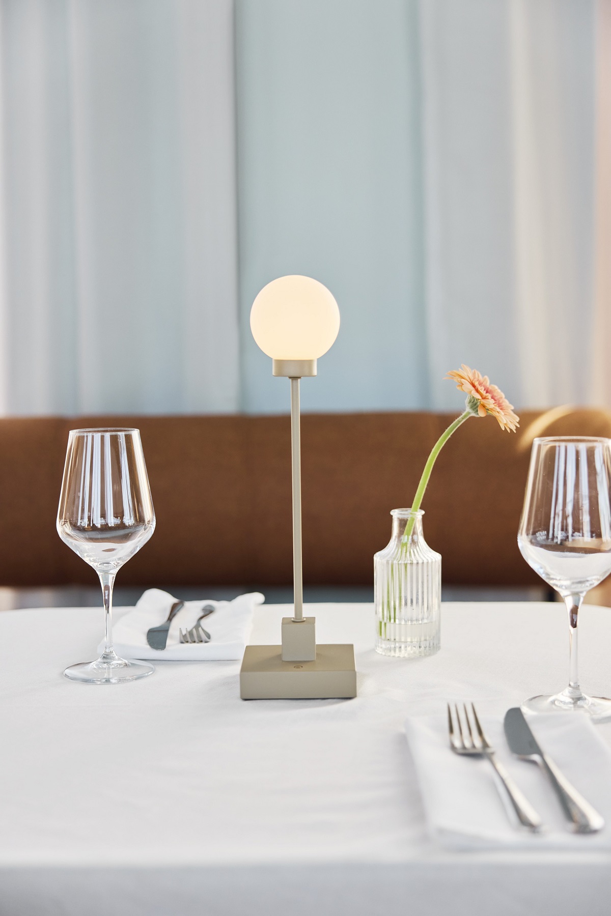 Snowball Portable Table lamp Tischleuchte / Akkuleuchte Northern