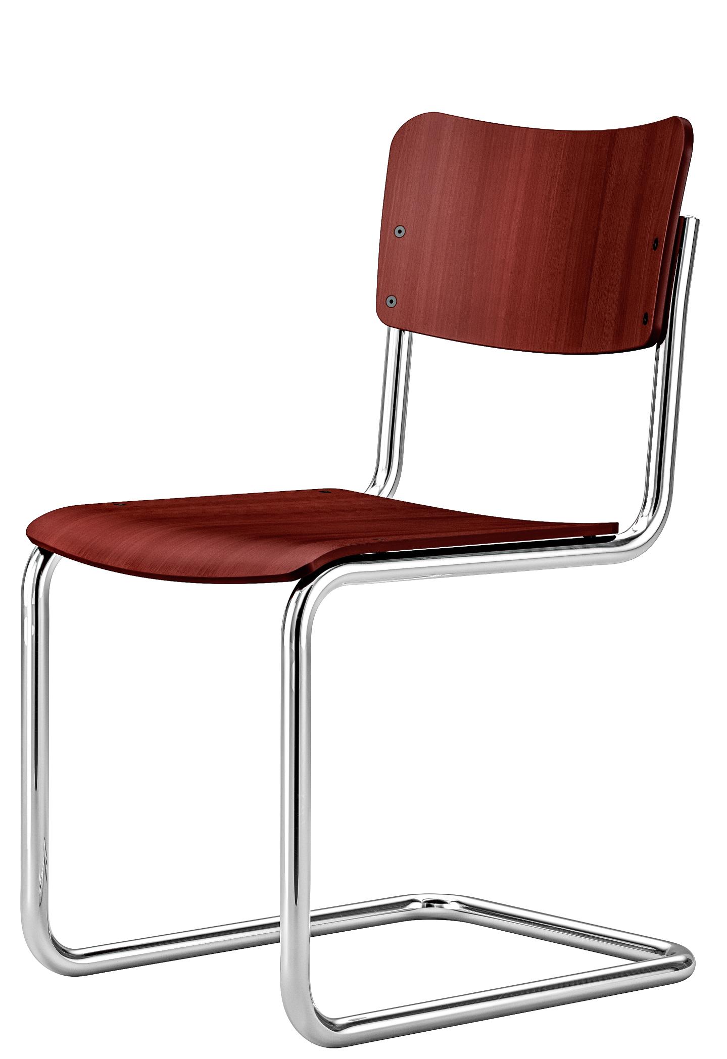 S 43 K Kinderstuhl Freischwinger Thonet  Bernsteingelb