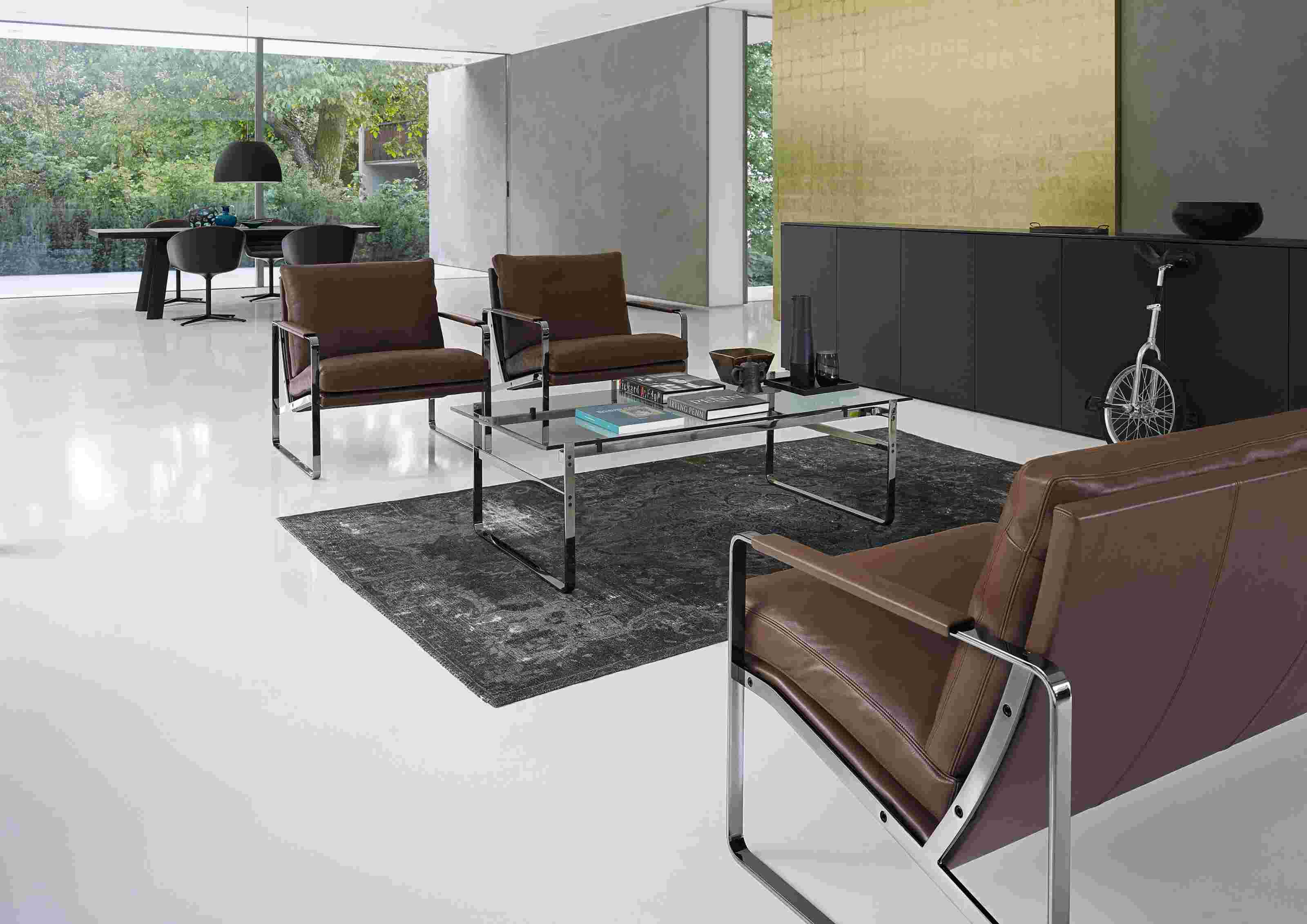 710 Fabricius 2-Sitzer / 3-Sitzer Sofa Walter Knoll